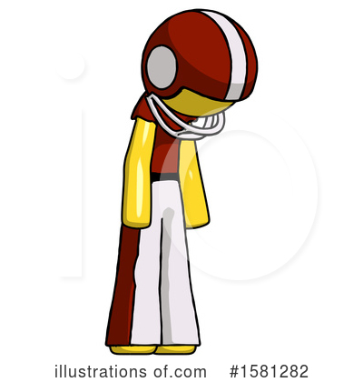 Royalty-Free (RF) Yellow Design Mascot Clipart Illustration by Leo Blanchette - Stock Sample #1581282