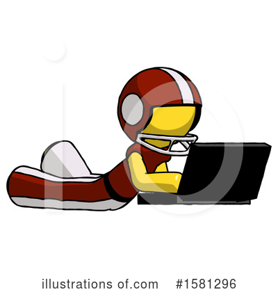 Royalty-Free (RF) Yellow Design Mascot Clipart Illustration by Leo Blanchette - Stock Sample #1581296