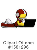 Yellow Design Mascot Clipart #1581296 by Leo Blanchette