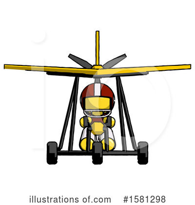 Royalty-Free (RF) Yellow Design Mascot Clipart Illustration by Leo Blanchette - Stock Sample #1581298
