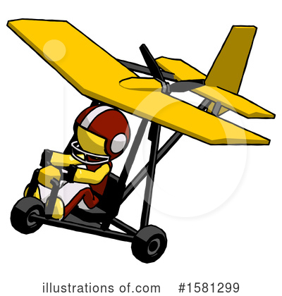 Royalty-Free (RF) Yellow Design Mascot Clipart Illustration by Leo Blanchette - Stock Sample #1581299