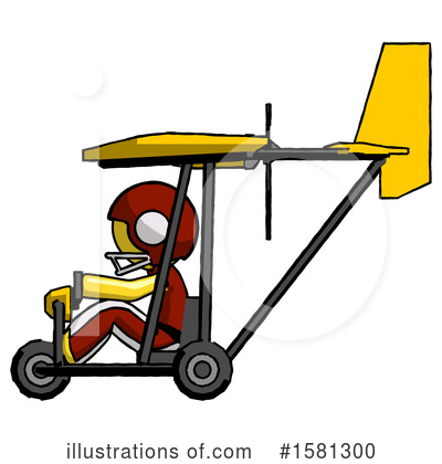 Royalty-Free (RF) Yellow Design Mascot Clipart Illustration by Leo Blanchette - Stock Sample #1581300