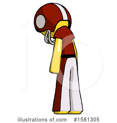Royalty-Free (RF) Yellow Design Mascot Clipart Illustration by Leo Blanchette - Stock Sample #1581305