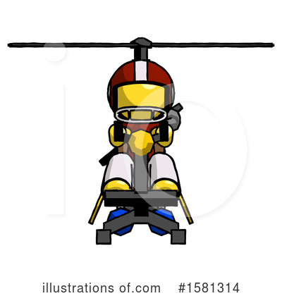 Royalty-Free (RF) Yellow Design Mascot Clipart Illustration by Leo Blanchette - Stock Sample #1581314