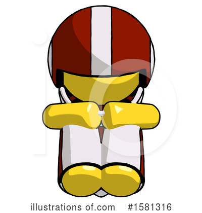 Royalty-Free (RF) Yellow Design Mascot Clipart Illustration by Leo Blanchette - Stock Sample #1581316