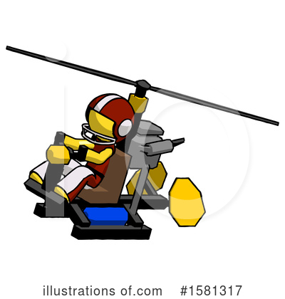 Royalty-Free (RF) Yellow Design Mascot Clipart Illustration by Leo Blanchette - Stock Sample #1581317