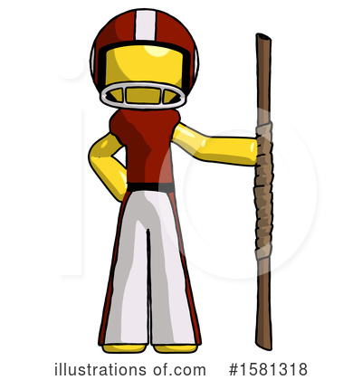 Royalty-Free (RF) Yellow Design Mascot Clipart Illustration by Leo Blanchette - Stock Sample #1581318