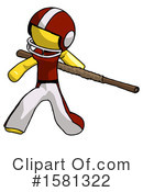 Yellow Design Mascot Clipart #1581322 by Leo Blanchette
