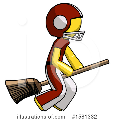 Royalty-Free (RF) Yellow Design Mascot Clipart Illustration by Leo Blanchette - Stock Sample #1581332