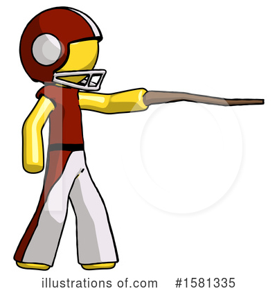 Royalty-Free (RF) Yellow Design Mascot Clipart Illustration by Leo Blanchette - Stock Sample #1581335
