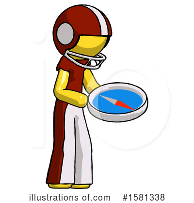 Royalty-Free (RF) Yellow Design Mascot Clipart Illustration by Leo Blanchette - Stock Sample #1581338
