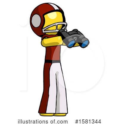 Royalty-Free (RF) Yellow Design Mascot Clipart Illustration by Leo Blanchette - Stock Sample #1581344