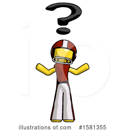 Royalty-Free (RF) Yellow Design Mascot Clipart Illustration by Leo Blanchette - Stock Sample #1581355