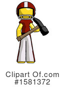 Yellow Design Mascot Clipart #1581372 by Leo Blanchette