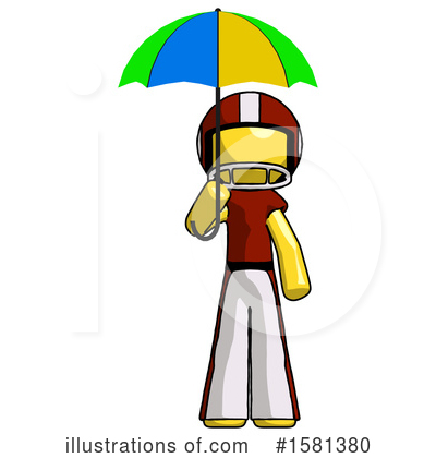 Royalty-Free (RF) Yellow Design Mascot Clipart Illustration by Leo Blanchette - Stock Sample #1581380