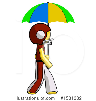 Royalty-Free (RF) Yellow Design Mascot Clipart Illustration by Leo Blanchette - Stock Sample #1581382