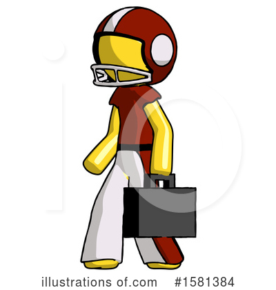 Royalty-Free (RF) Yellow Design Mascot Clipart Illustration by Leo Blanchette - Stock Sample #1581384