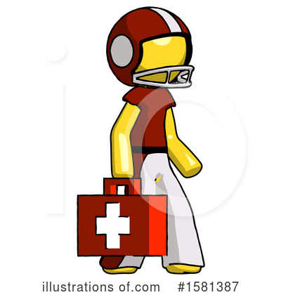 Royalty-Free (RF) Yellow Design Mascot Clipart Illustration by Leo Blanchette - Stock Sample #1581387