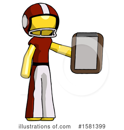 Royalty-Free (RF) Yellow Design Mascot Clipart Illustration by Leo Blanchette - Stock Sample #1581399