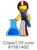 Yellow Design Mascot Clipart #1581402 by Leo Blanchette