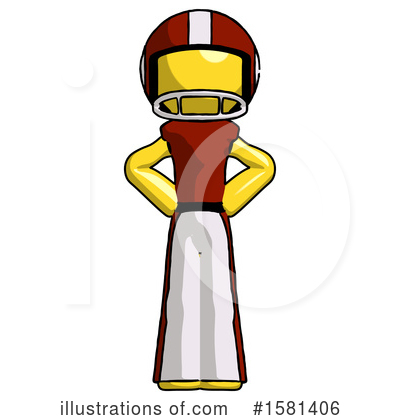 Royalty-Free (RF) Yellow Design Mascot Clipart Illustration by Leo Blanchette - Stock Sample #1581406