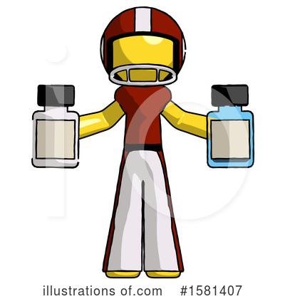 Royalty-Free (RF) Yellow Design Mascot Clipart Illustration by Leo Blanchette - Stock Sample #1581407