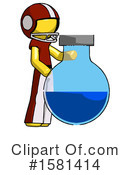 Yellow Design Mascot Clipart #1581414 by Leo Blanchette