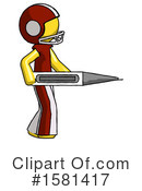 Yellow Design Mascot Clipart #1581417 by Leo Blanchette