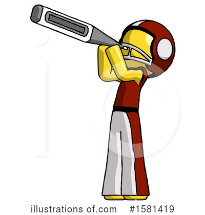 Royalty-Free (RF) Yellow Design Mascot Clipart Illustration by Leo Blanchette - Stock Sample #1581419