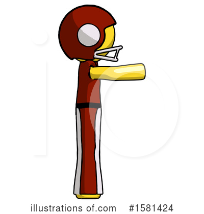 Royalty-Free (RF) Yellow Design Mascot Clipart Illustration by Leo Blanchette - Stock Sample #1581424