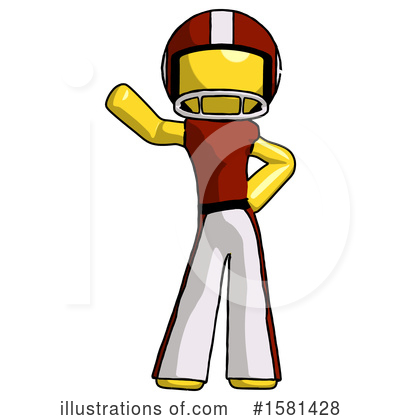 Royalty-Free (RF) Yellow Design Mascot Clipart Illustration by Leo Blanchette - Stock Sample #1581428