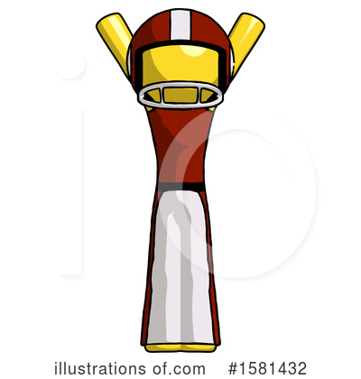 Royalty-Free (RF) Yellow Design Mascot Clipart Illustration by Leo Blanchette - Stock Sample #1581432