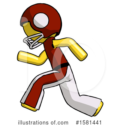 Royalty-Free (RF) Yellow Design Mascot Clipart Illustration by Leo Blanchette - Stock Sample #1581441