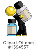 Yellow Design Mascot Clipart #1594557 by Leo Blanchette