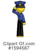 Yellow Design Mascot Clipart #1594587 by Leo Blanchette