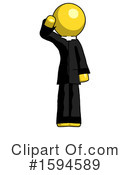 Yellow Design Mascot Clipart #1594589 by Leo Blanchette