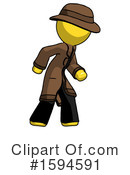 Yellow Design Mascot Clipart #1594591 by Leo Blanchette