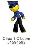 Yellow Design Mascot Clipart #1594593 by Leo Blanchette