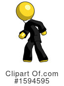 Yellow Design Mascot Clipart #1594595 by Leo Blanchette