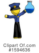 Yellow Design Mascot Clipart #1594636 by Leo Blanchette