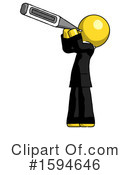 Yellow Design Mascot Clipart #1594646 by Leo Blanchette