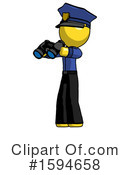 Yellow Design Mascot Clipart #1594658 by Leo Blanchette