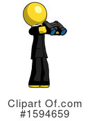 Yellow Design Mascot Clipart #1594659 by Leo Blanchette