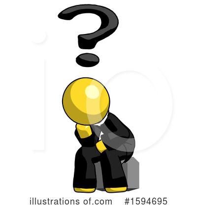 Royalty-Free (RF) Yellow Design Mascot Clipart Illustration by Leo Blanchette - Stock Sample #1594695