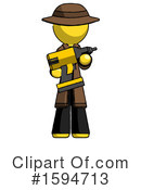Yellow Design Mascot Clipart #1594713 by Leo Blanchette
