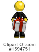 Yellow Design Mascot Clipart #1594751 by Leo Blanchette