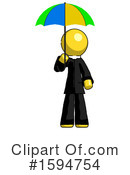 Yellow Design Mascot Clipart #1594754 by Leo Blanchette