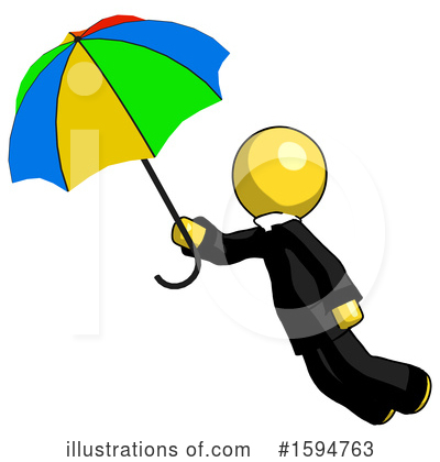 Royalty-Free (RF) Yellow Design Mascot Clipart Illustration by Leo Blanchette - Stock Sample #1594763