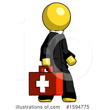 Royalty-Free (RF) Yellow Design Mascot Clipart Illustration by Leo Blanchette - Stock Sample #1594775