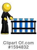 Yellow Design Mascot Clipart #1594832 by Leo Blanchette